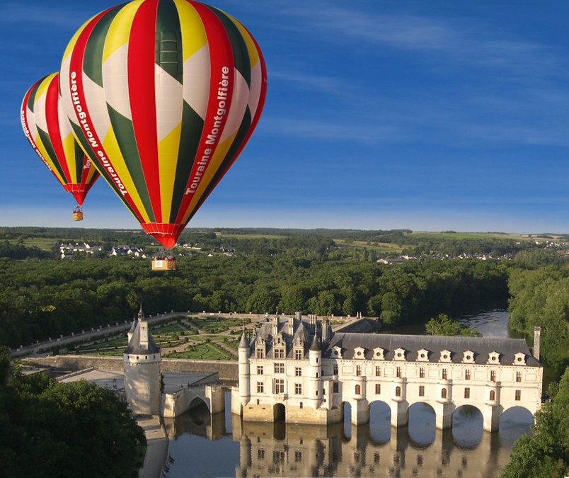 Les Vols en Montgolfière - Vol en montgolfière survol des Châteaux